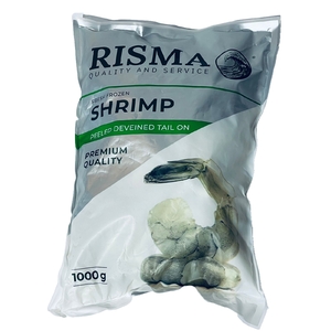 Креветки 31/40 сырые Risma. 1 Кг уп